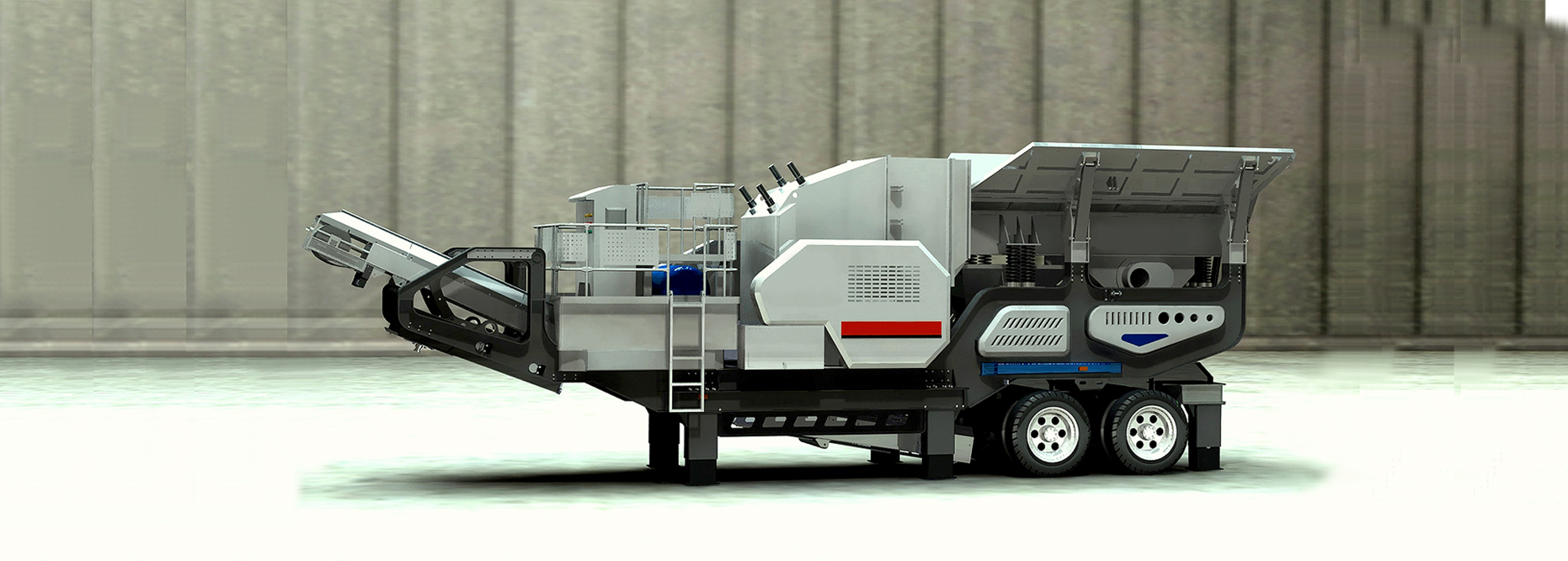Mobile Crusher Station Working Principle Diagram